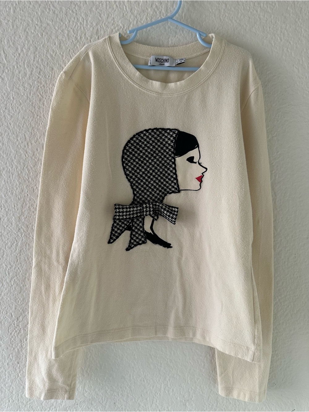 Vintage MOSCHINO JEANS Top As Seen On Phoebe Buffay Friends - Size US 8